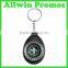 Promotional Customized Oval Compass Keychain