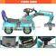 Children plastic manual ride on car for sale