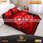2016 Soft touch and classic design 5PC bedding sets for home and military.