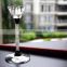 new fashion hot sale crystal candle holder set of 2