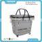 30L Rolling Plastic Commercial Shopping Basket Trolley