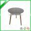 2016 popular design wooden leg for green coffee table
