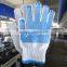 pvc dots glove pollka dots glove dotted glove pvc dotted cotton glove/guantes de puntos de PVC 0182