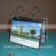 2017 acrylic calendar display ,calendar stand,acrylic calend/pictures holder Super September Purchasing