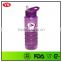 750ml bpa free tritan water bottle with flip straw