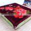 China Suppliers quilt blankets rebel wholesale 100% polyester knitted cuddly king size heavy blanket