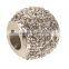 stainless steel crystal disco ball beads