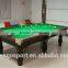 2016 Best Selling Solid Wood 8ft High Quality Billiard Pool Snooker Games Table