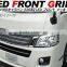 Japanese Caravan Urvan NV350 E26 Grille Chrome Front Grille With LED Daytime Running Light
