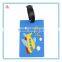Promotiom silicone luggage tag template, hot promotional silicone luggage tag template, wholesale luggage tag template