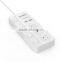 OEM/ORICO US Power Strip 3 AC Switched Socket with Two USB Charging Port