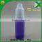 2015 hot sale 10 ml pe eliquid bottle with childproof cap