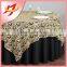 Wholesale Shiny Glitter Fancy Wedding Gold Table Overlays