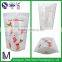 Resealable plastic bags sugar food packaging clear plastic zipper bags