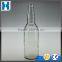 TRANSPARENT EMPTY 0.75L GLASS BOTTLE FOR RUM