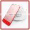 hard frame soft transparent TPU PC slim anti-scratch resistant coating shockproof plastic cell phone cover for iPhone 6 6s plus