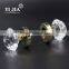 bedroom furniture lock zinc alloy glass door knob handle