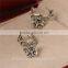 Elegant Sterling Silver Earring White Zircon Butterfly Earrings Bohemian Earrings Wholesale