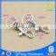Q-1445 metal snap hook, dog leash hook ,silver samll size snap hooks bag parts