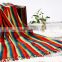 100%Acrylic colorful home trends blankets