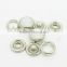 10mm pearl duble prong ring Snap Button,prong snap fastner