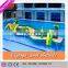 Wonderful design inflatable pool obstacle/cute inflatable floating game/EN15649