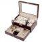 Chinese Factories Wholesale Custom PU Leather Jewelry Box, Multi-function Drawer Watch Box