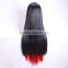 2015 New Fashion Harajuku Cosplay Anime Wig Young Heat Colorfull Ombre Wig Party Synthetic Wigs With Bangs