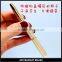 Senior metal retractable double end lip brush concealer brush lipstick brush with portable makeup brush cover
