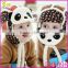 New Arrival Lovely Panda Hats Baby Kids Caps Aviator Hat Bomber Winter Cap Children Masks Warm Hat