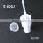 Chiese factory direct sale white PP fine mist perfume sprayer with transparent cap 20/410