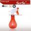 300ml plastic Hair products cosmetic sprayer air pressure spray bottle plastic pressure trigger sprayer
