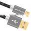 VOXLINK Crocodile Gold Plug USB Sync Date Charger Cable micro black 1m