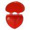 Mini Plastic 2 Comparterment Heart Shaped Pill Box