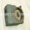 Green paint pump parts casting with grey iron custom made