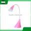 plastic foldable folding eye protection usb rechargeable touch sensor led study reading desk table night light lamp
