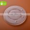 Custom Clear Plastic PS Flat Lids for Paper Cup China Manufactory Price
