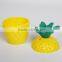 Pineapple Cup With Straws