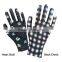 Wholesale Winter Gloves Touch Screen Gloves, Carbon Fiber Dots Noctilucent Touch Glove