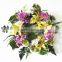 SJ80012018 Holiday Lux wreathes/plastic wreath/flower wreathes with leaf