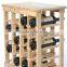 Trade Assurance supplier wholesale leather handmade wooden wine rack