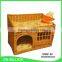 Wicker oval inner cushion wholesale rattan dog bed