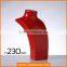 High-end Red Neck Mannequin for Jewelry Display Stand