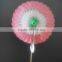 mixed colours big honeycomb fan decoration cocktail sticks