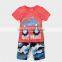 Wholesale Kids Clothing Boys Summer Clothes Cartoon Outfits