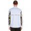 New fashion Italian camo patch sleeve mens dress shirts made in china