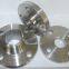 Carbon steel and stainless steel threaded hub flange