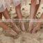 2016 fashion hand made ladies rhinstone barefoot sandals
