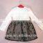 hotsale fashion design children sweater cute skirt