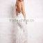 High neck hollow out sleeveless halter straps maxi dress
